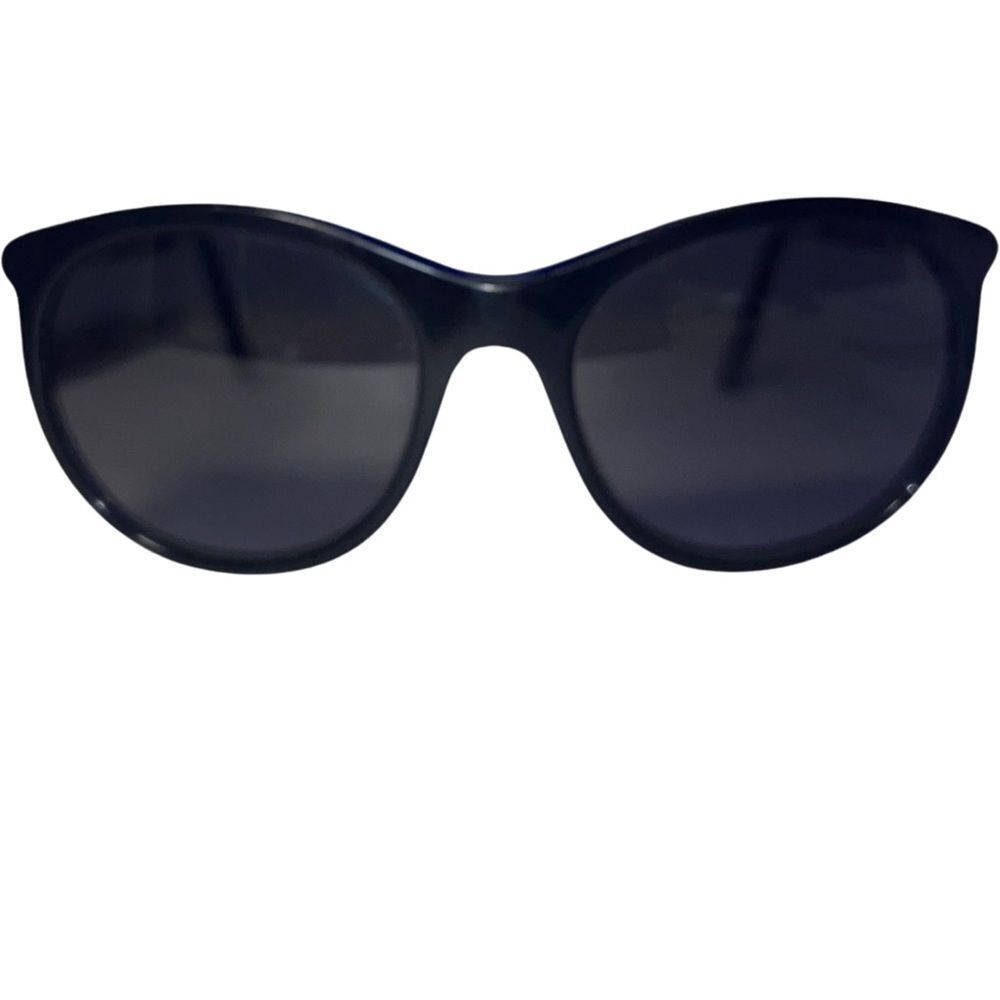 Vintage Burberry Black Round Sunglasses Frames